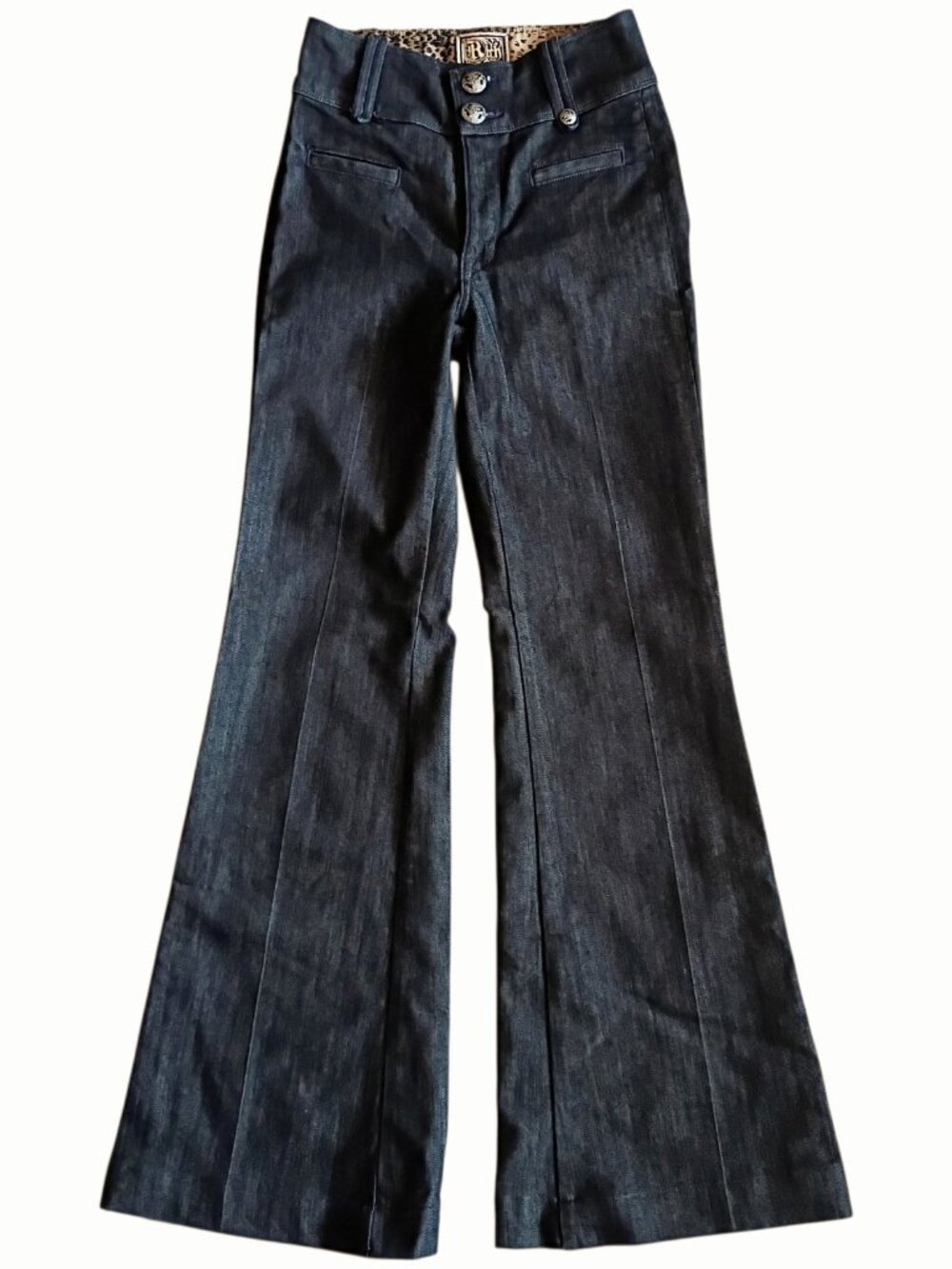 RICH & SKINNY Butterfinger Women's Jeans Dark Wash‎ Bootcut Flared Stretch Sz 25